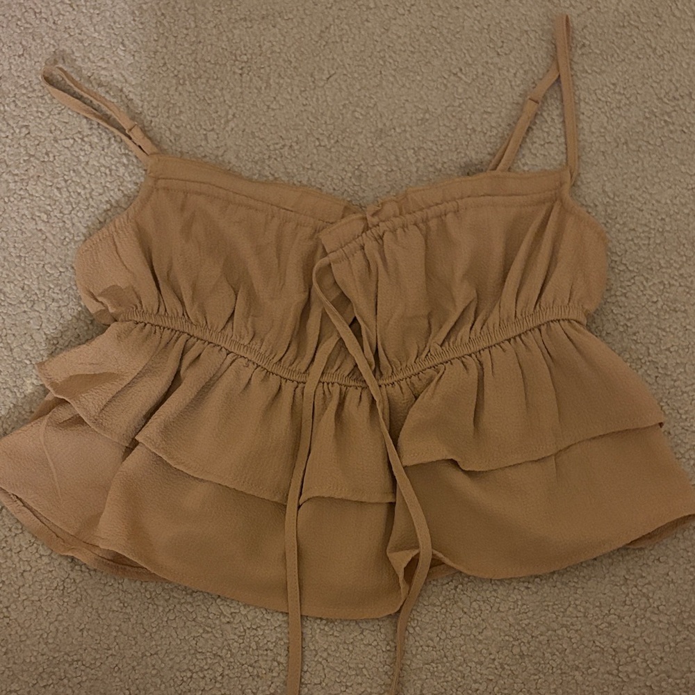 Wild Fable Tan Layered Camisole
